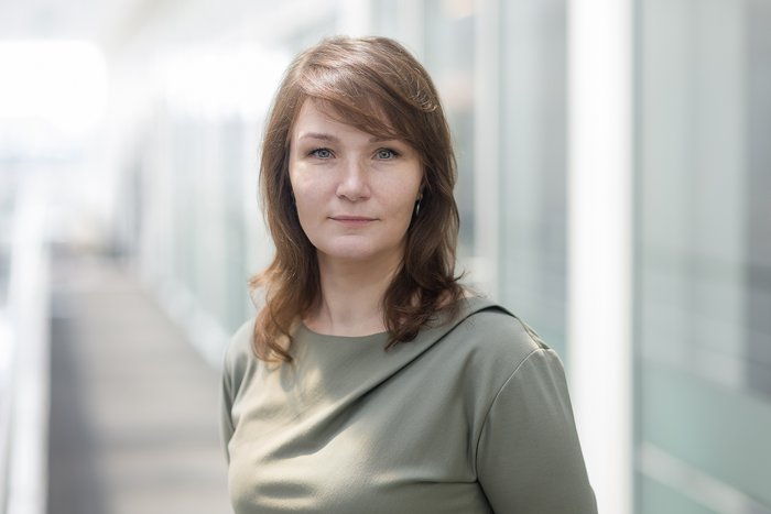 Portraitfoto von Anna Pashkova, Referentin External Affairs