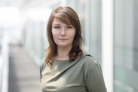 Portraitfoto von Anna Pashkova, Referentin External Affairs
